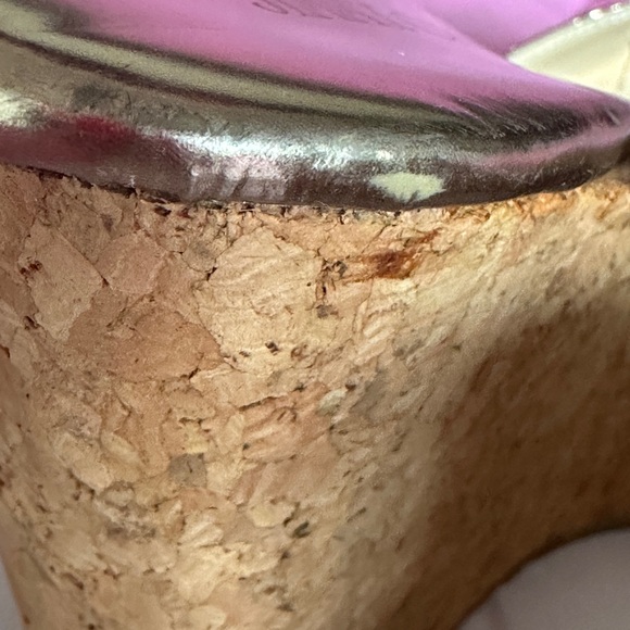 BRAND NEW LIMITED EDITION JIMMY CHOO GOLD GLITTER WEDGES
ESPADRILLES SIZE 6 - Picture 8 of 8